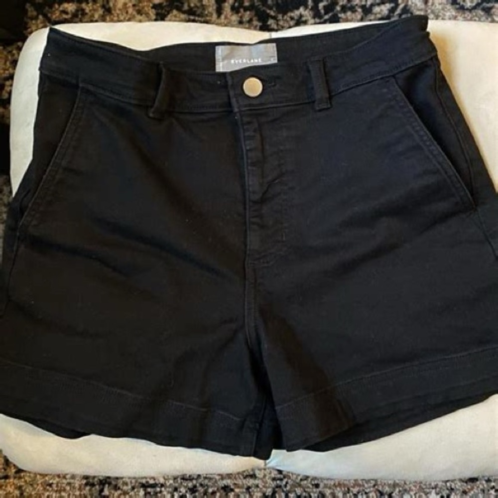 Black Everlane Utility Shorts - 2